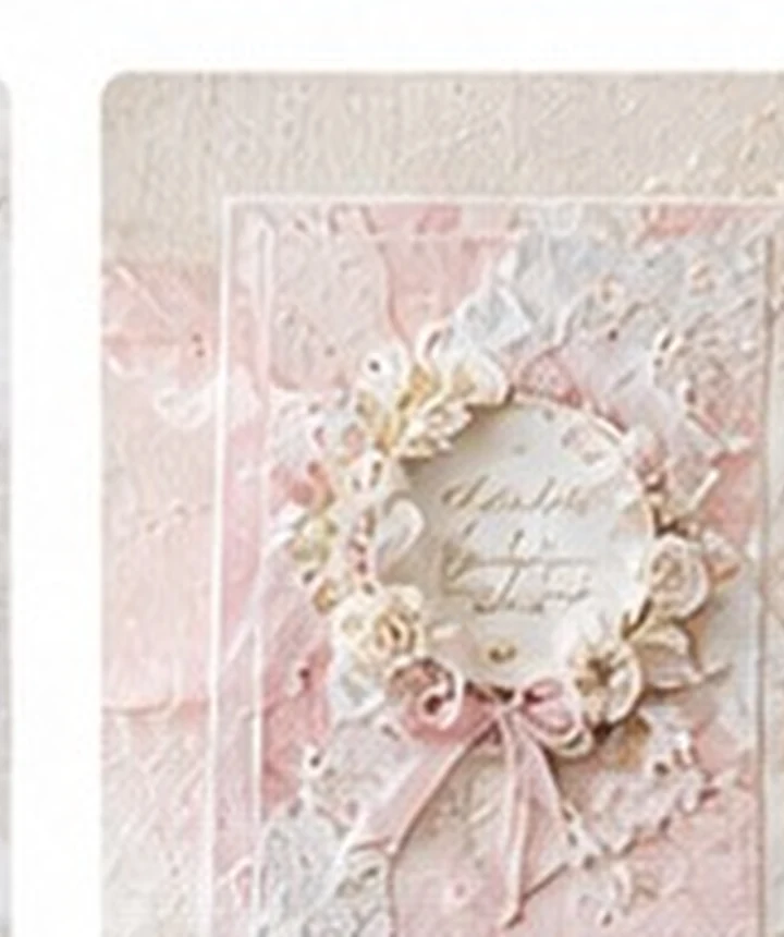 Kartka ślubna Romantic Blush